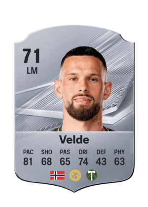 Velde - 71 - Rare