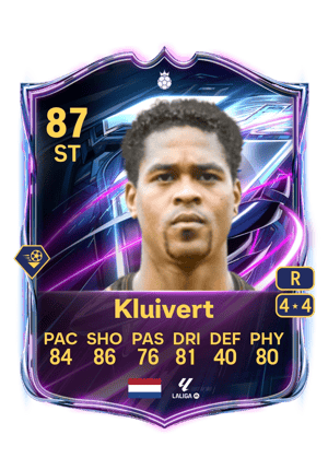Patrick Kluivert-Karte aus FC 27