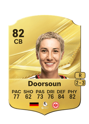 Sara Doorsoun FC 27 Ultimate Team card