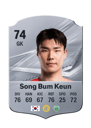 Song Bum Keun - 74 - Rare