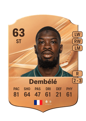 Dembélé - 63 - Rare