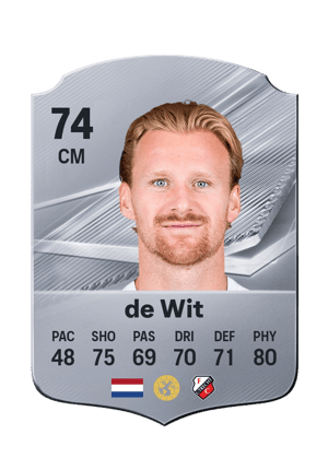 de Wit - 74 - Rare