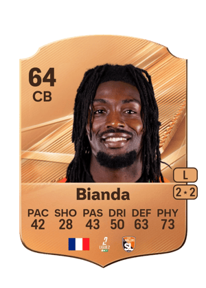 William Bianda FC 27 card