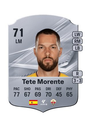 Tete Morente - 71 - Rare