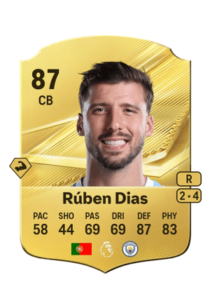 Rúben Dias - 87 - Rare
