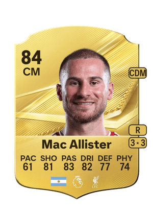 Mac Allister - 84 - Rare