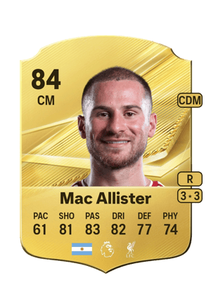 Mac Allister - 84 - Rare