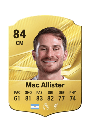Mac Allister - 84 - Rare