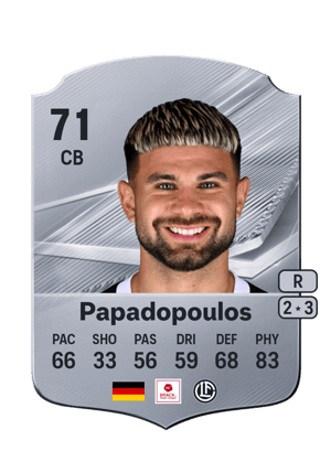 Papadopoulos - 71 - Rare