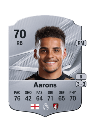Aarons - 70 - Rare