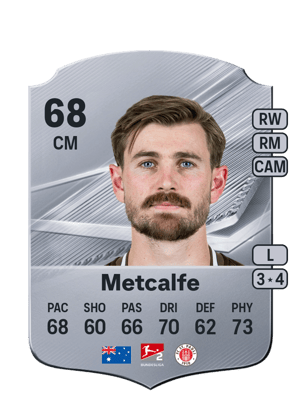 Metcalfe - 68 - Rare