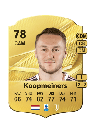 Koopmeiners - 78 - Rare