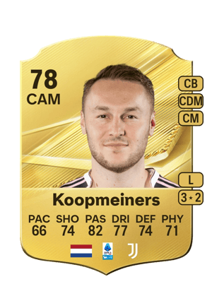 Koopmeiners - 78 - Rare