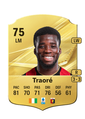 Traoré - 75 - Rare