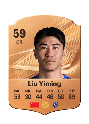 Liu Yiming - 59 - Rare