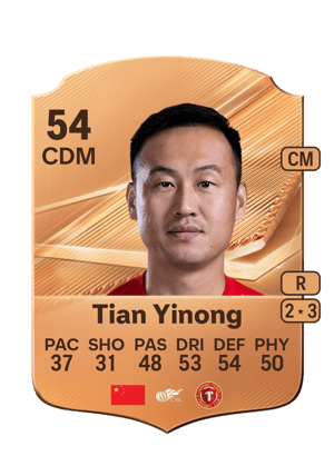 Tian Yinong - 54 - Rare