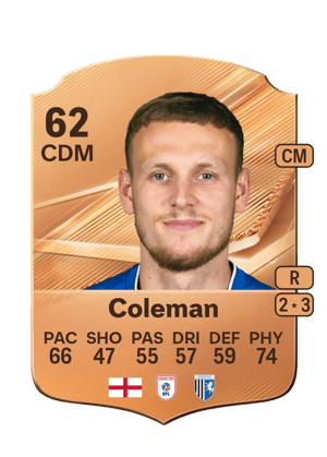 Coleman - 62 - Rare