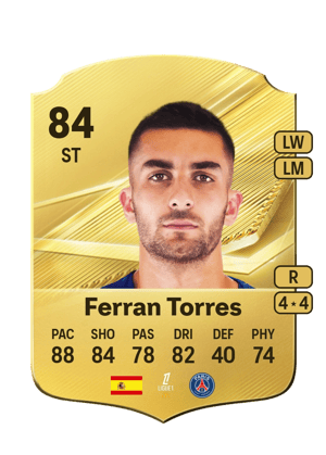 Ferran Torres - 84 - Rare
