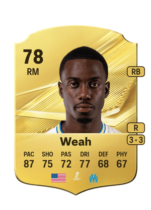 Weah - 78 - Rare