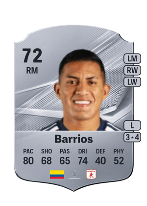 Barrios - 72 - Rare
