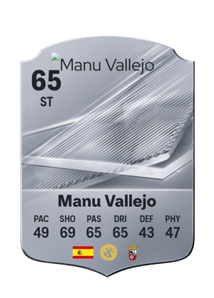 Manu Vallejo - 65 - Rare