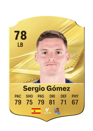Sergio Gómez - 78 - Rare