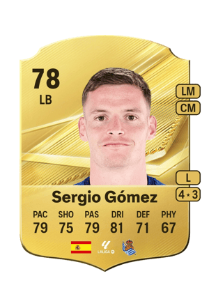 Sergio Gómez - 78 - Rare