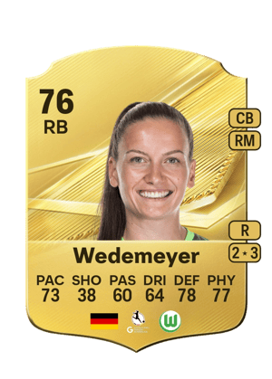 Wedemeyer - 76 - Rare