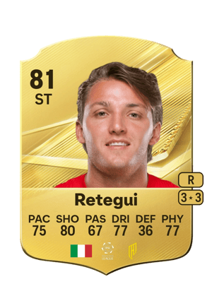 Mateo Retegui FC 27 card