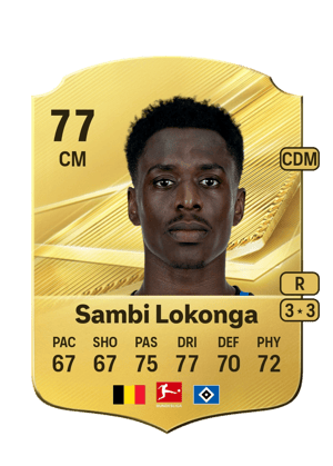 Sambi Lokonga - 77 - Rare