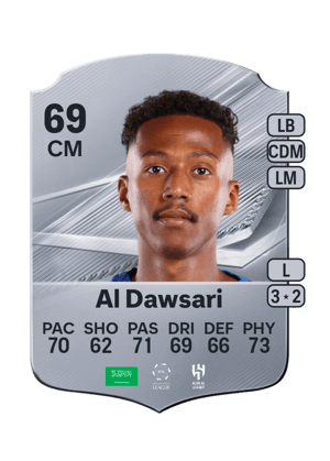 Nasser Al Dawsari FC 27 card