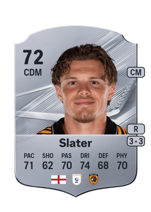 Slater - 72 - Rare