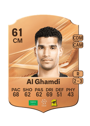 Al Ghamdi - 61 - Rare