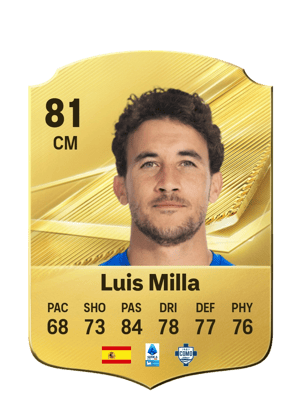 Luis Milla - 81 - Rare