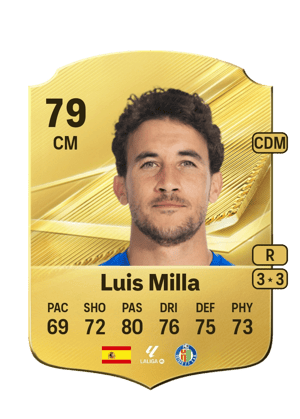 Luis Milla - 81 - Rare