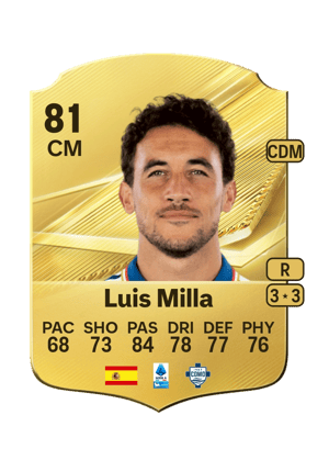 Luis Milla - 81 - Rare