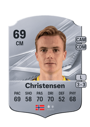 Christensen - 69 - Rare