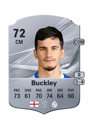 Buckley - 72 - Rare
