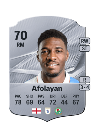 Afolayan - 70 - Rare