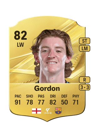 Gordon - 82 - Rare