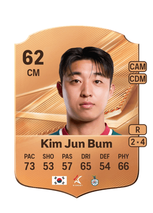 Kim Jun Bum - 62 - Rare