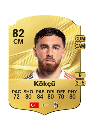 Orkun Kökçü FC 27 Ultimate Team card