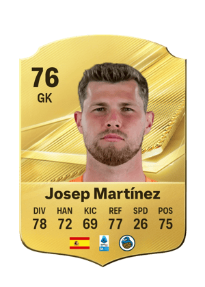 Josep Martínez - 76 - Rare