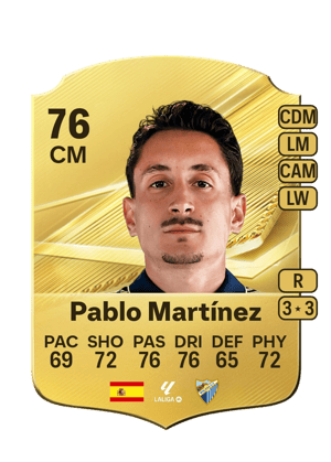 Pablo Martínez - 76 - Rare