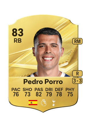 Carta de Pedro Porro en FC 27