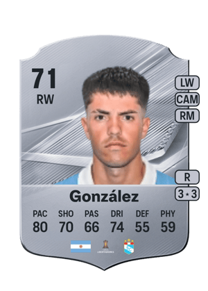 González - 71 - Rare