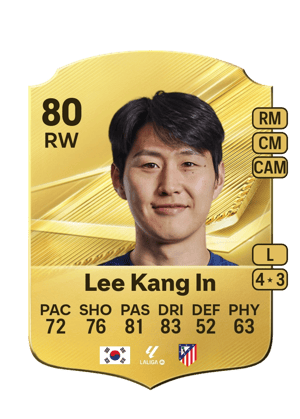 Lee Kang In FC 27 Ultimate Team card