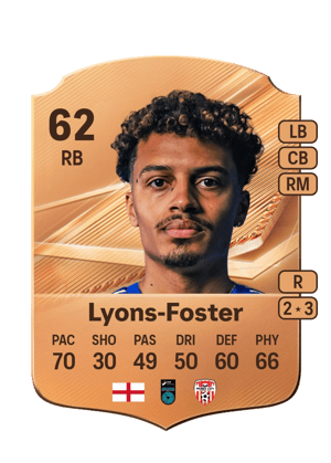 Lyons-Foster - 62 - Rare