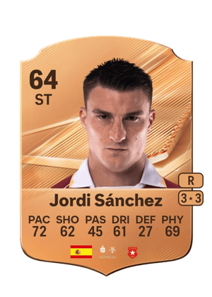 Jordi Sánchez - 64 - Rare