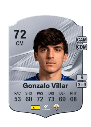 Gonzalo Villar - 72 - Rare